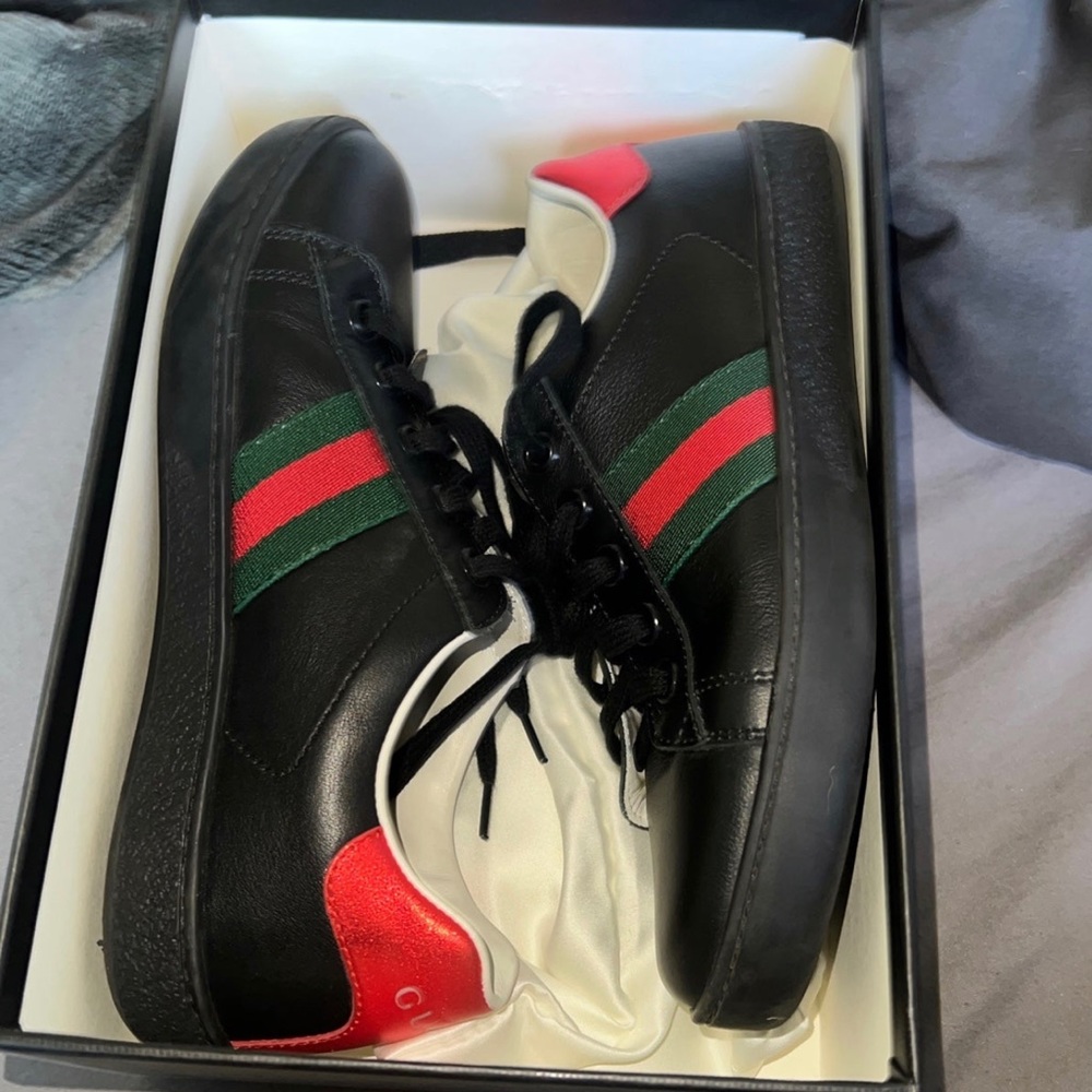 Big Boy Gucci Ace Sneakers